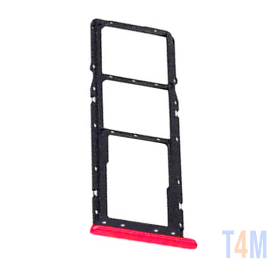 Soporte de Tarjeta SIM Samsung Galaxy A30s/A307 Rojo